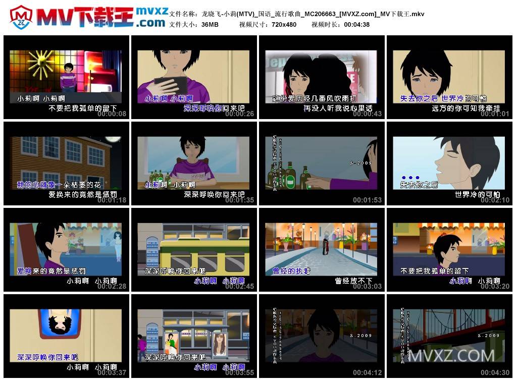 龙晓飞-小莉(MTV)_国语_流行歌曲_MC206663
